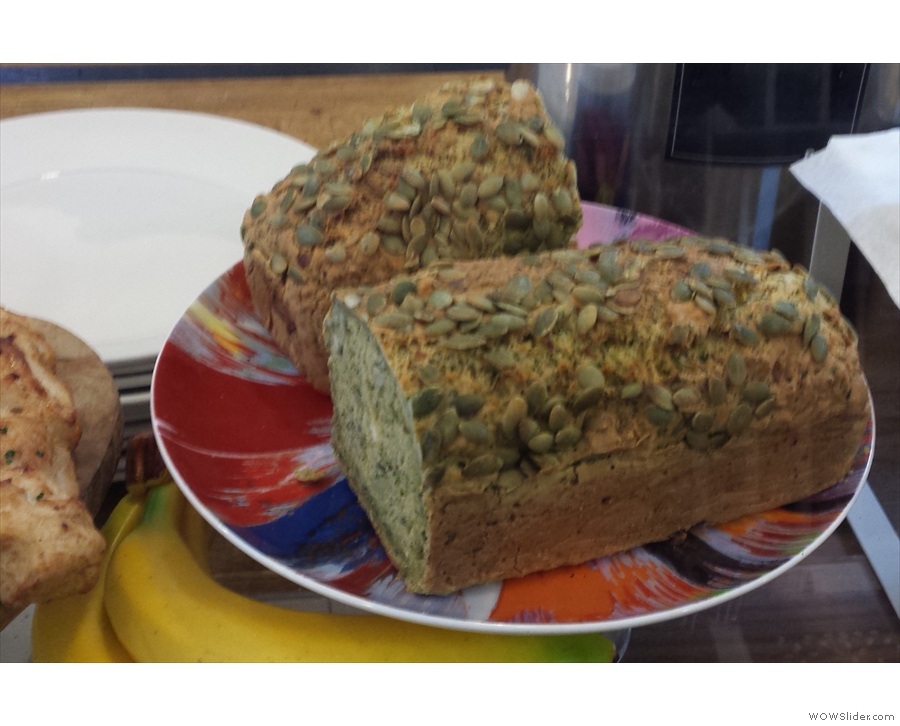 A recent addition, both here and at Paddington, is the broccoli bread.