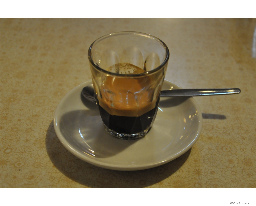 The espresso was so good, it's worth having a closer look.