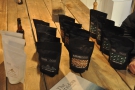 Some of the output from Brighton's Small Batch, including beans from Peru & Colombia.