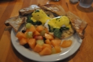 My Eggs Florentine: this being an Aussie place, it has to be all healthy though.