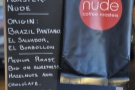 ... while the guest is all the way from Nude Espresso in London.