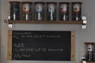 You can see Steam Yard's serious about the coffee from the recipes chalked up under the tea.