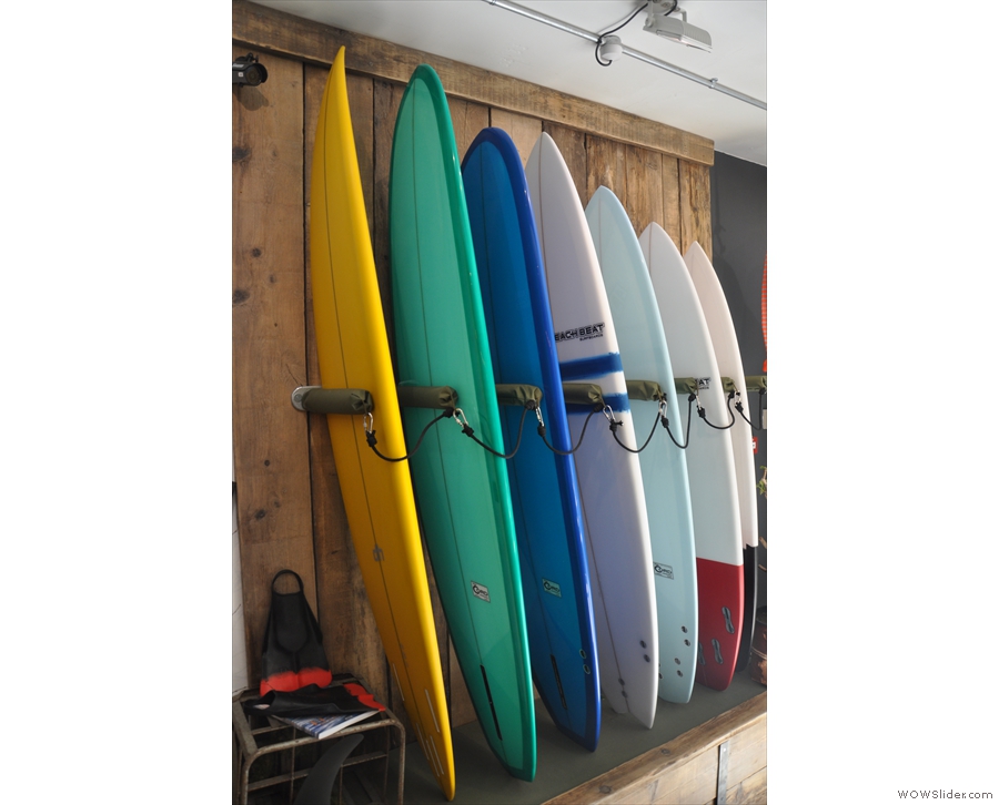 The clues, of course, were always there, starting with the rack of surf boards by the door.
