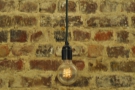You can't beat a good light bulb. Or a bare brick wall.