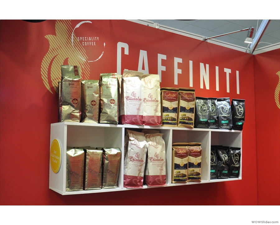 Next we have Caffiniti, which is importing Colombian coffee with a twist.