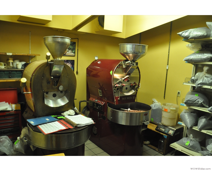 But where does all that coffee come from? Well, step behind the counter and you'll find out!