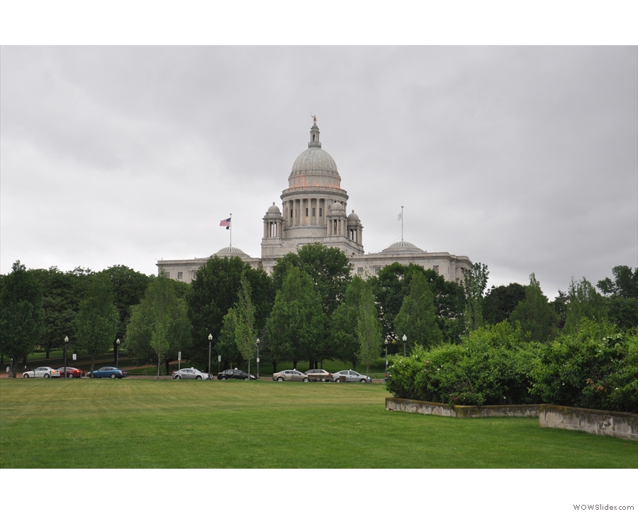 Finally, Providence is home to a rather lovely State Capitol building.