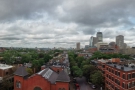 My third morning in Boston and its finally stopped raining. There are even hints of blue sky.