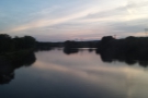 Sunset over the Mohawk River, Schenectady