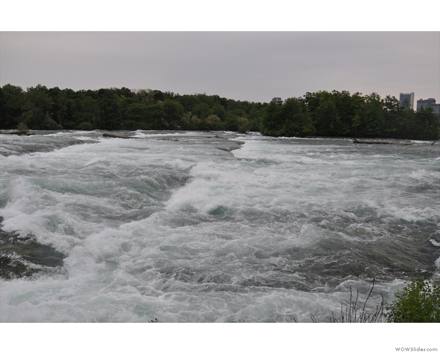 Further upstream and the rapids are, well, rapid!