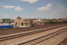 The Chicago area has lots and lots of rail tracks, mostly for freight trains...