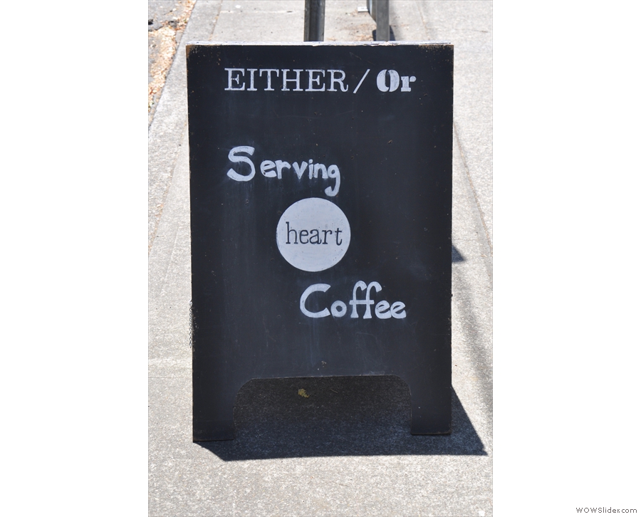 Even better, it serves Heart Coffee! Double sold!