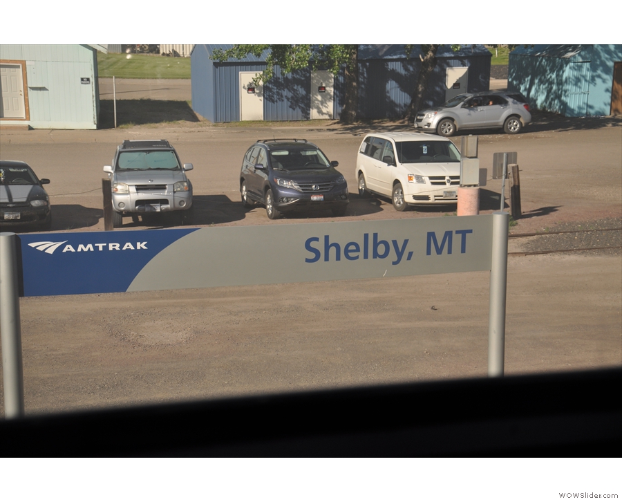 Soon we rolled into Shelby, Montana.