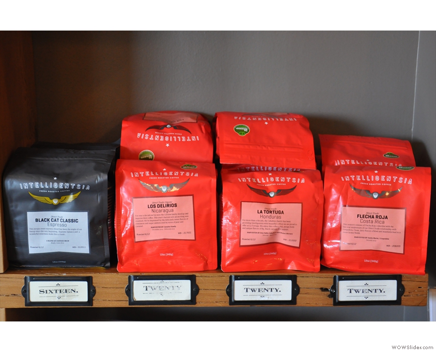 The big boys from Chicago, Intelligentsia, also get a look in.