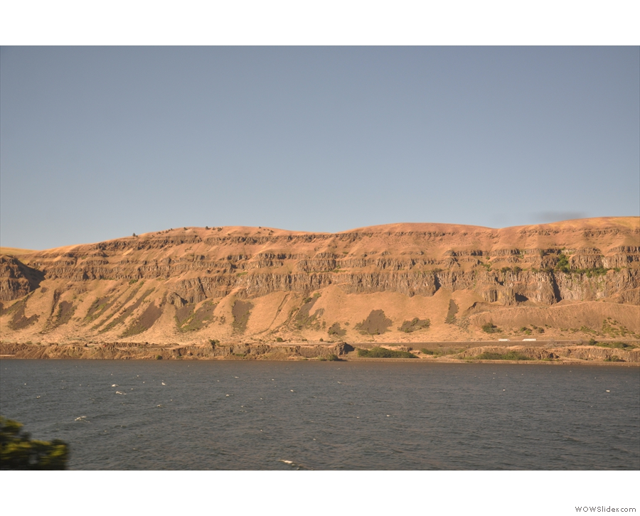 The landscape on the far (southern/Oregon) side was amazing, dominated by eroded...