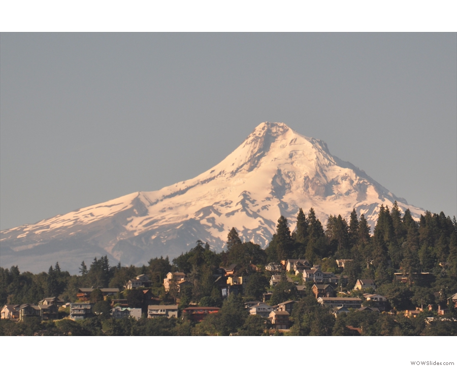 Not only Oregon's highest mountain, Mt Hood's the most prominant, lacking any neighbours.