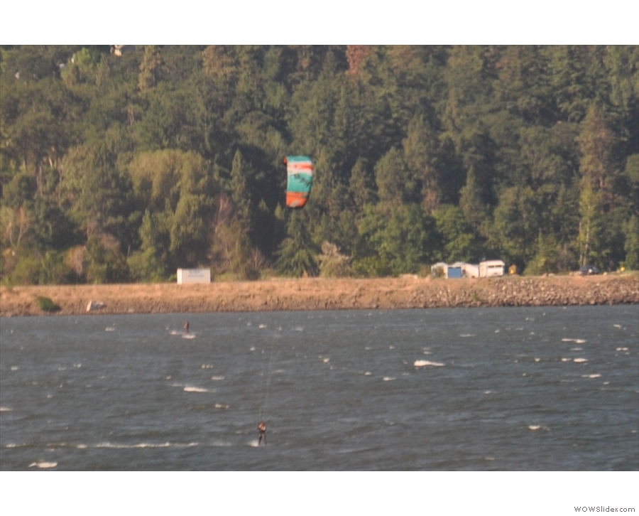 Hood River is, by the way, a major resort for wind-surfing and the like.