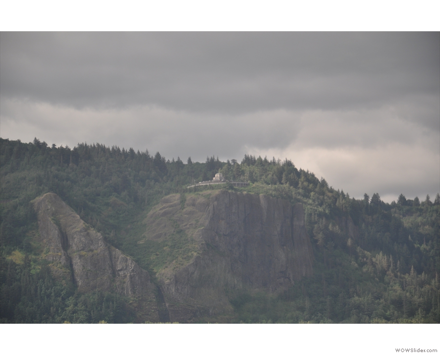 Another highlight on the Oregon side; the historic Columbia Gorge Highway look-out house.