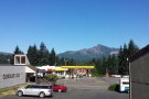 The view from my motel. Yes, it looks very much like yesterday's view. I'm not complaining!