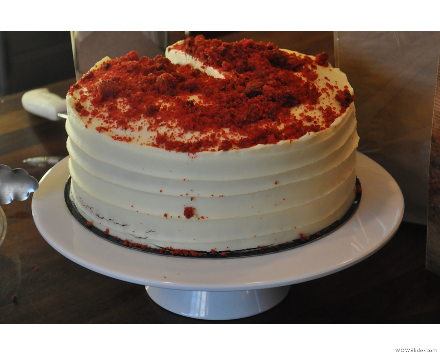... although the red velvet cake looked particularly tempting.