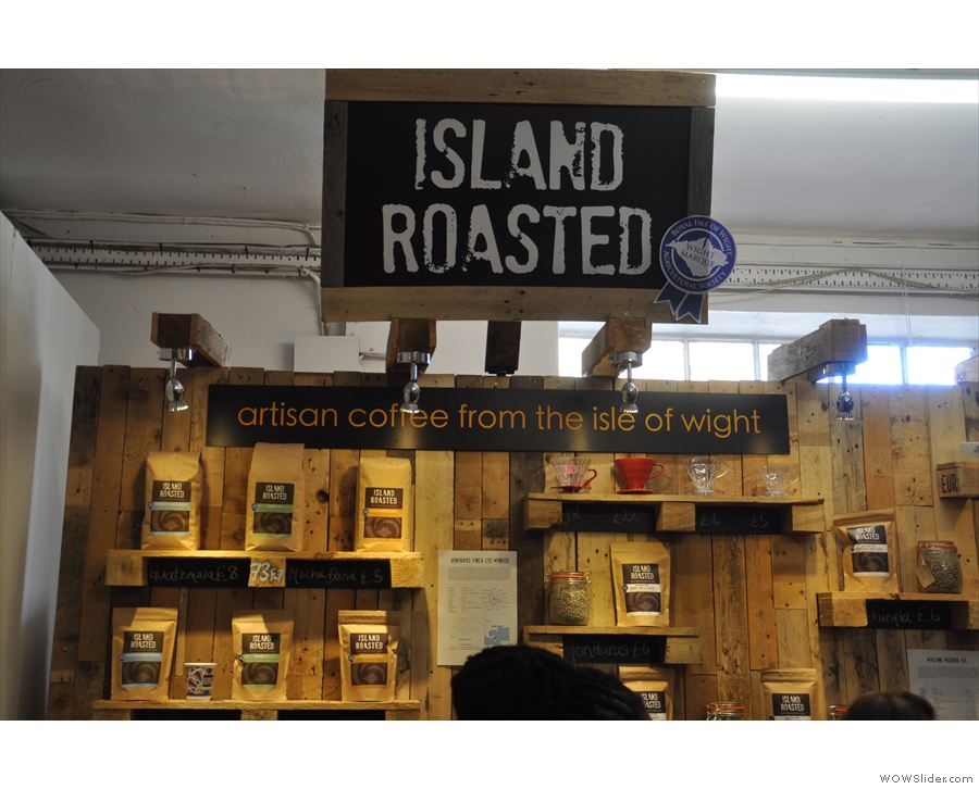 ... who roast coffee down on the Isle of Wight.