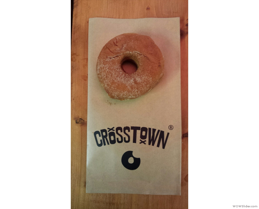 One (or two, or maybe more) Crosstown Doughnuts may have been purchased...