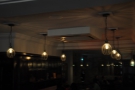 Since it's long, and low-ceilinged, it can get quite gloomy, so there are lots of lights...