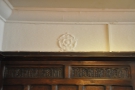 ... and lots of wooden panelling and embossed roses which may or may not be original!