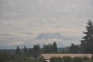 Mt Rainer again, a more manageable 70 km away. You'll be seeing a lot more shots like this.