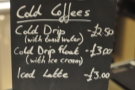 Talking of cold brew, here are the options.
