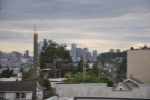The view from my window of downtown Seattle.