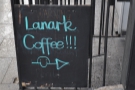 This is perhaps the biggest clue as to what's happened: Lanark Cofee's taken over.