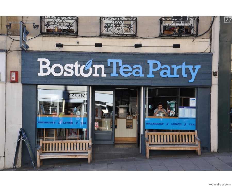 The Boston Tea Party, Park Street, where it all began, from 2012.