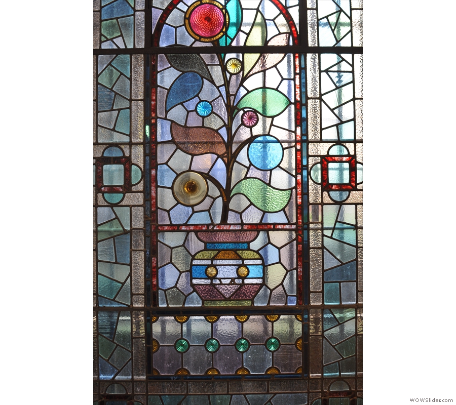Along with this glorious stained-glass window...