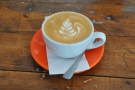 Another example of Kofra's latte art.