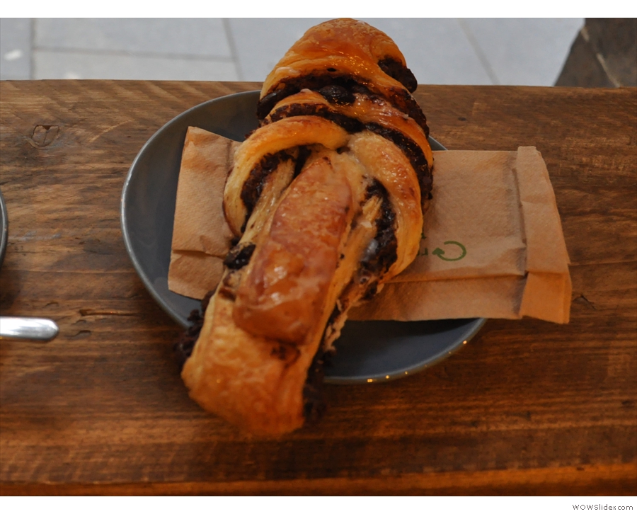 The chocolate twist is worth a second look. It was lovely.