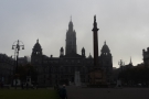 ... where I was greeted by an equally misty and moody Glasgow.