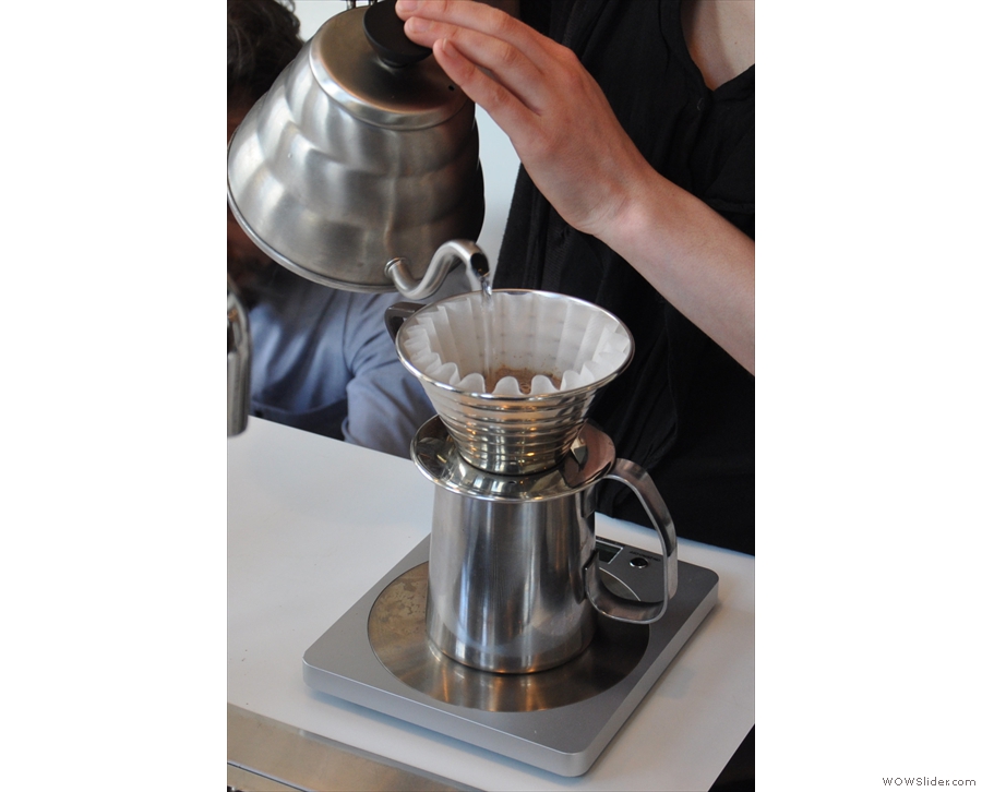The key to good pour-over is attention to detail...
