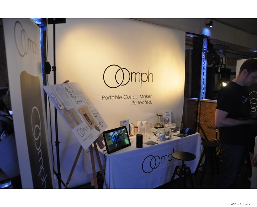 Despite spending a lot of time here, I only took one photo of the Oomph stand...