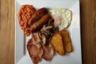 Finally, my friend Jeff (who is American) had the full English. As you do.