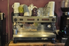 The espresso machine, from 2013...