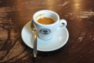 ... and on my return, this lovely, fruity espresso.