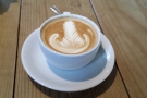 My slightly out-of-focus flat white...