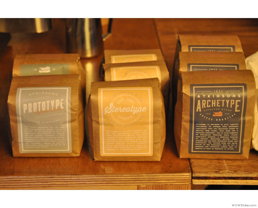 Espresso, anyone? The Prototype, Stereotype & Archetype blends. Do I detect a theme?