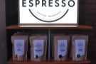 Bradford's finest had a selection of single-origins and its Unione espresso blend on display.