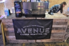 Moving swiftly on, it's Avenue Coffee, all the way from Glasgow!