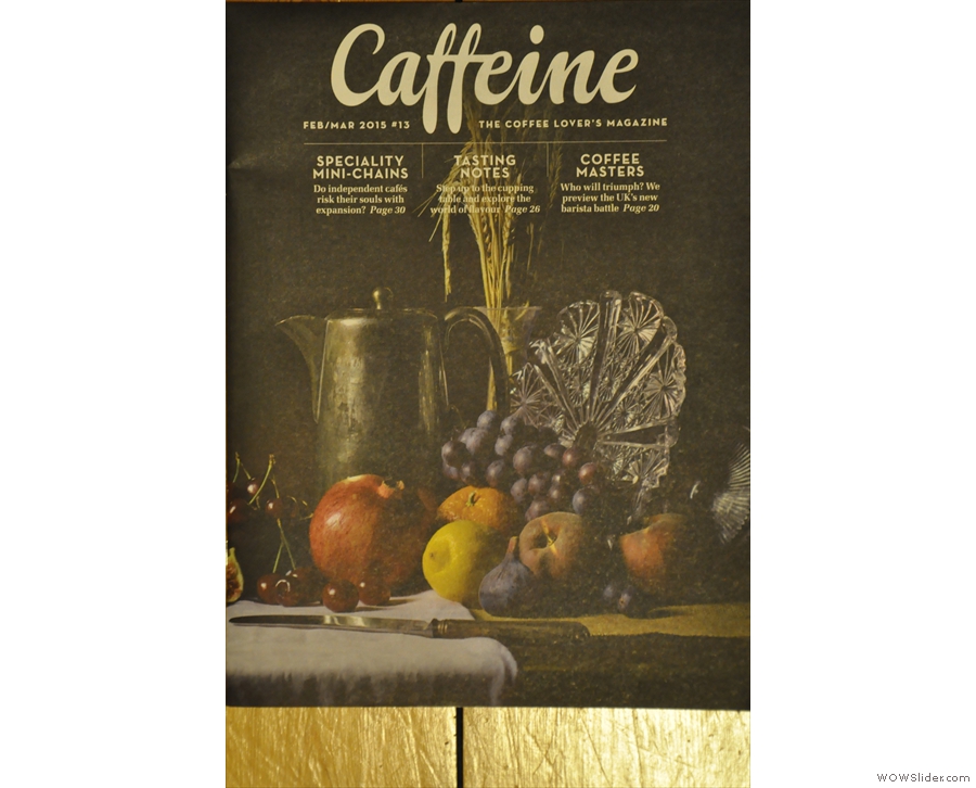 Issue 13: Caffeine Magazine enters its third year with its most stunning cover yet.