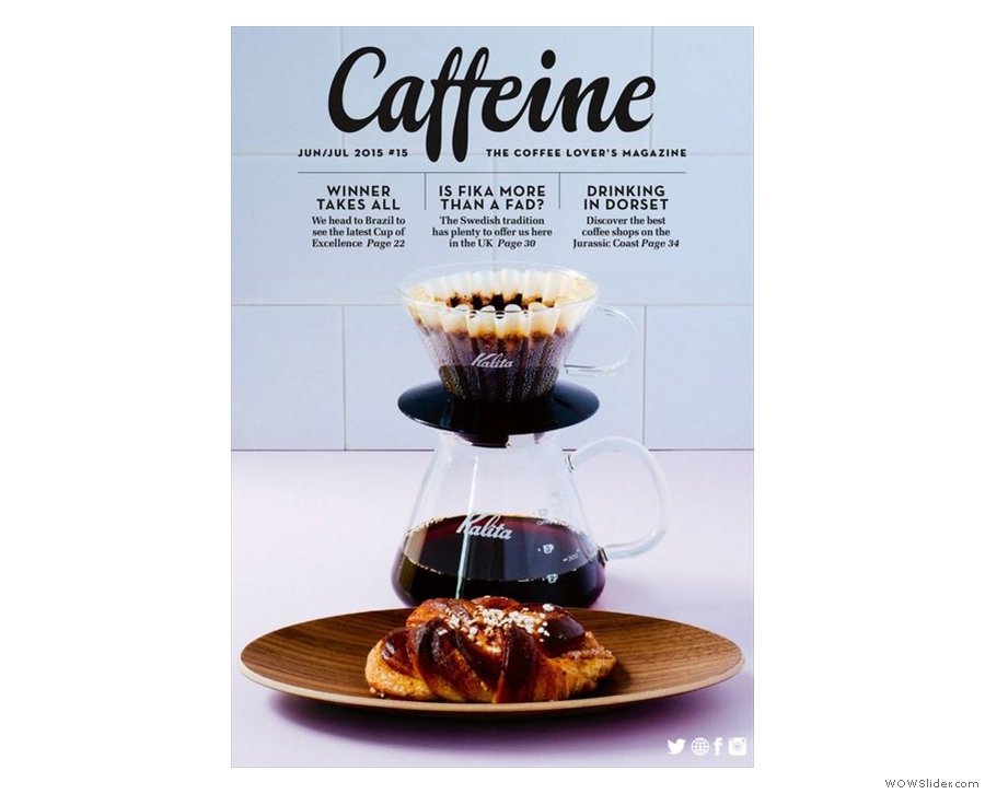 Issue 15: Caffeine celebrates the Swedish tradition of 'fika'.