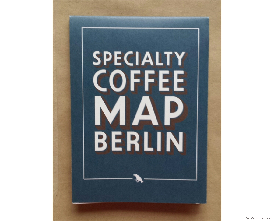 Guides of a different kind: Speciality Coffee Maps, from Blue Crow Media.