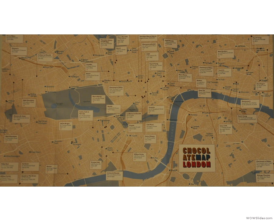 There's even a London Chocolate Map now!